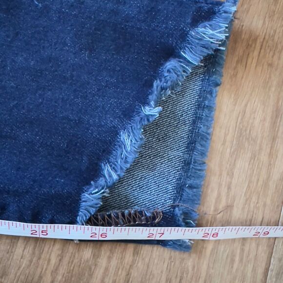 Joe's Jeans Size 27 Coraline High-Rise Skinny Ankle Dark Wash Raw Hem - Picture 9 of 11